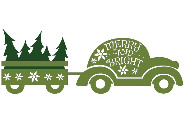 Merry and Bright: A Festive Christmas Truck