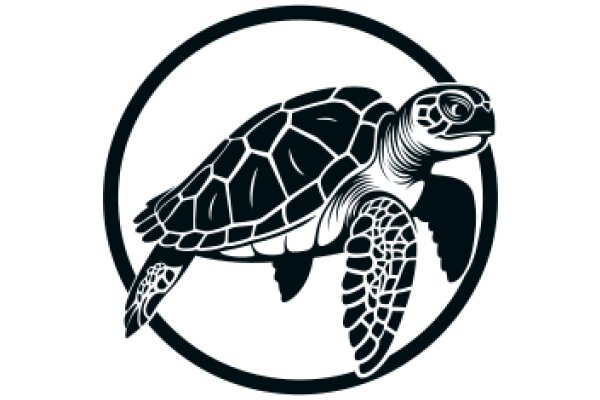 Stylized Sea Turtle Logo