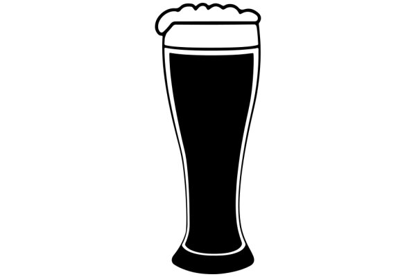 A Simple Illustration of a Beer Mug