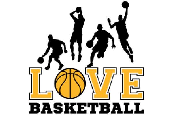 Love Basketball: A Silhouette Tribute to the Sport