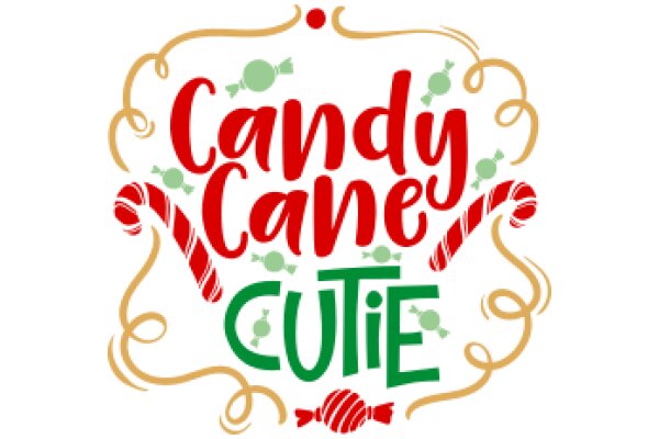 Candy Cane Cutie: A Festive Holiday Greeting