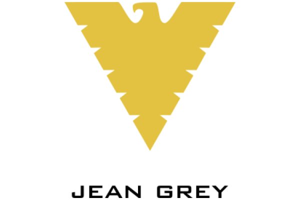 Stylized Logo of Jean Grey, Iconic X-Men Character