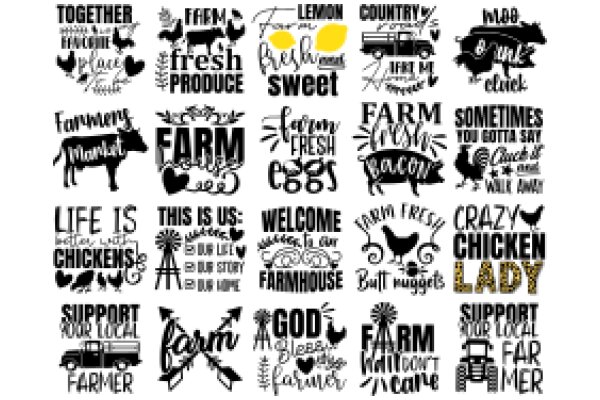 A Collection of Farm-Themed Quotes and Sayings