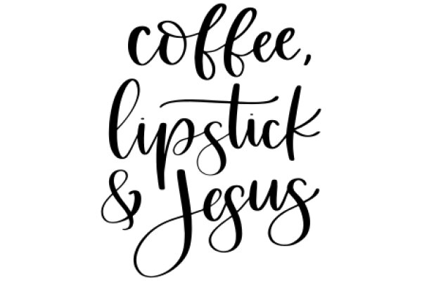 Coffee, Lipstick, and Jesus: A Graphic Affirmation of Personal Style and Faith