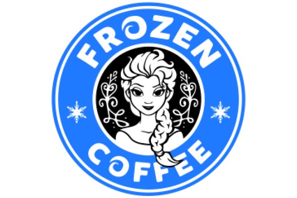 Frozen Coffee Logo: A Charming Blend of Art and Text