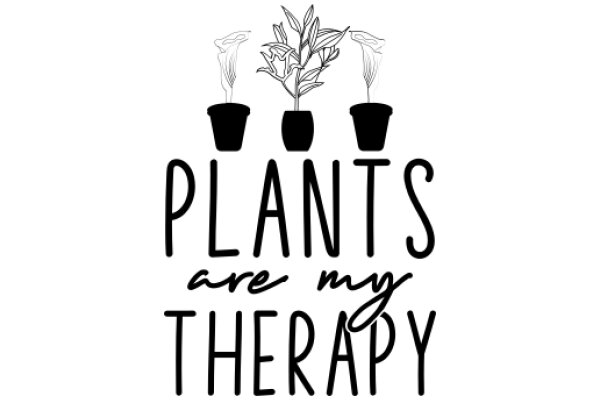 Plants Are My Therapy: A Visual Affirmation