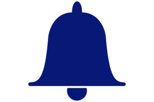 Stylized Blue Bell Icon