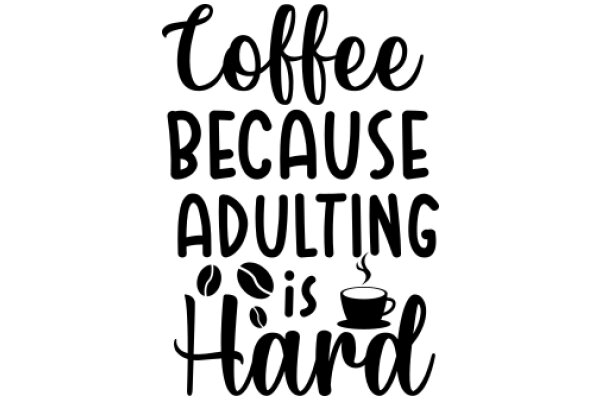 Coffee Because Adulting Is Hard