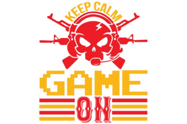 Keep Calm and Game On: A Graphic Design for Gaming Enthusiasts