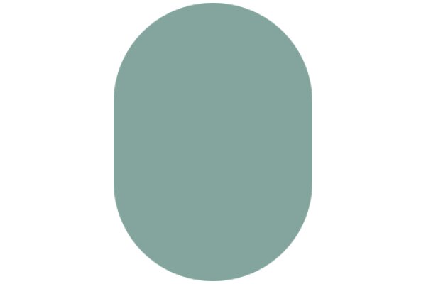 A Solid Circle of Calming Light Blue