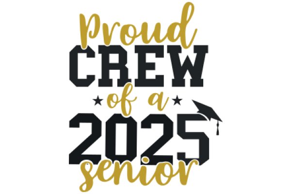 Proud Crew of a 2025 Senior: Celebrating Graduation Day