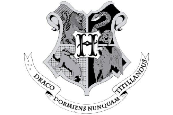 A Heraldic Emblem of Draco, Titillus, and Dormiens Nunquam Titillandus