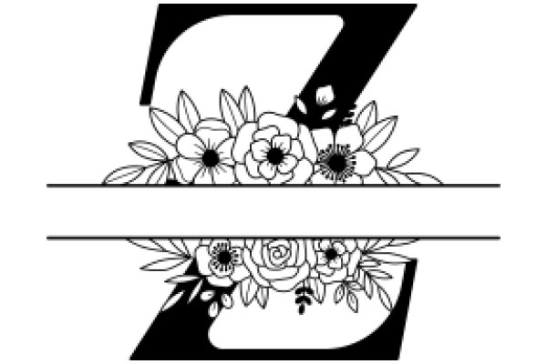 Elegant Flower Arrangement with Letter 'Z'