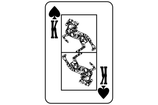 A Playful Pair: A K and a K of Spades