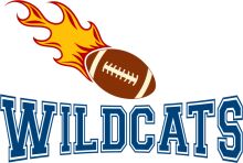 Wildcats Football Team Logo