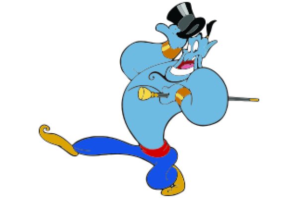 The Blue Genie's Magical Adventure