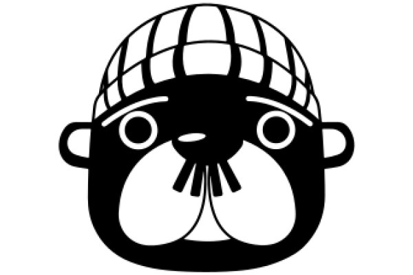 Stylish Logo of a Character with a Hat and Tie