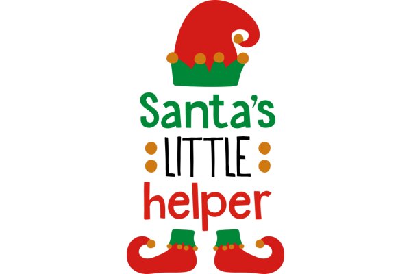 Santa's Little Helper: A Festive Logo for the Holiday Season