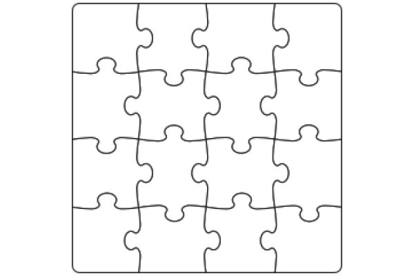 Puzzle of Connected Pieces