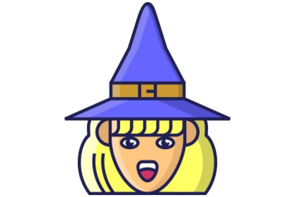 A Cartoon Character with a Wizard's Hat