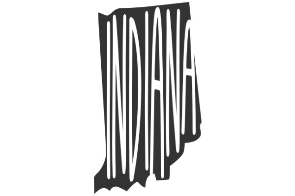 Stylized Graphic of Indiana State