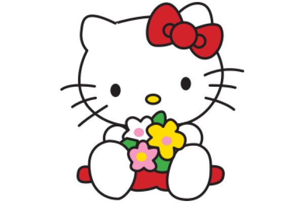 Hello Kitty: A Playful and Cute Cartoon Character