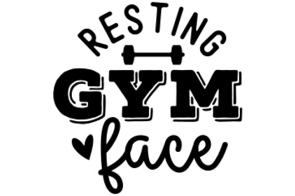 Resting Gym Face: A Playful Take on Fitness and Relaxation