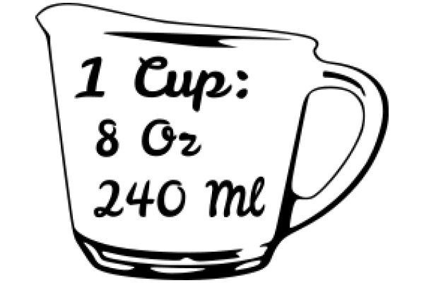 1 Cup: 8 Oz 240 ml