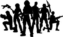 A Gathering of Heroes: The Silhouette of a Team