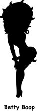 Betty Boop: A Classic Icon in Silhouette