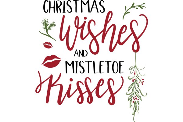 Season's Greetings: A Festive Celebration of Christmas, Wishes, and Mistletoe Kisses