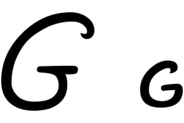 Stylized Letter G with a Curve