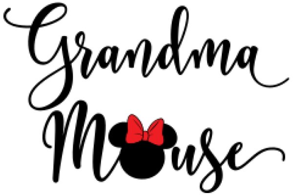 Grandma's Minnie Mouse-themed Logo