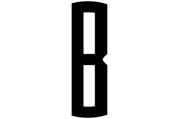 Simplicity in Design: A Letter 'B'