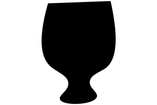 Silhouette of a Wine Glass