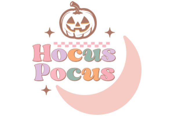 Halloween-themed Logo for a Brand Called 'Hocus Pocus'