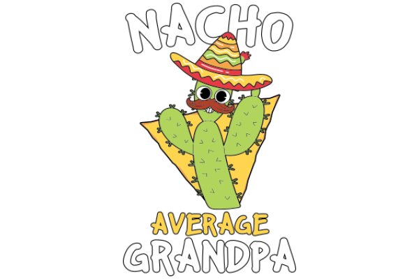 Nacho Average Grandpa: A Whimsical Cartoon