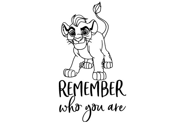 Remember Who You Are: A Lion's Affirmation