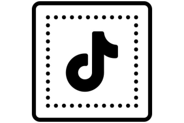 Simplistic Icon of a Musical Note