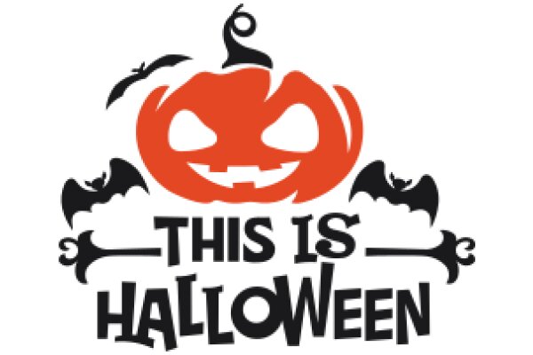 This Is Halloween: A Pixelated Pumpkin Logo