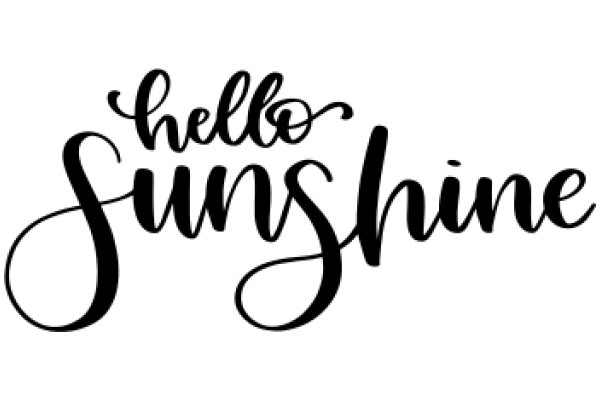 Hello Sunshine: A Warm Welcome to a Bright Day