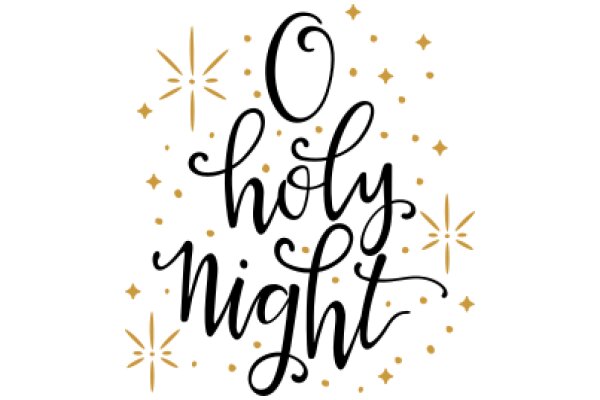 O Holy Night: A Festive Greeting