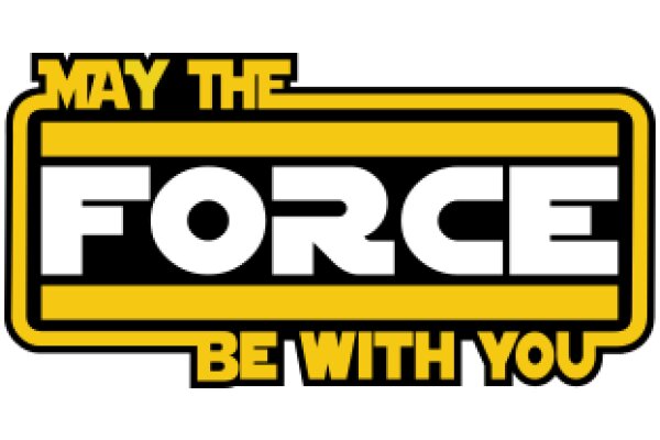 Force Be with You: A Star Wars-themed Sign