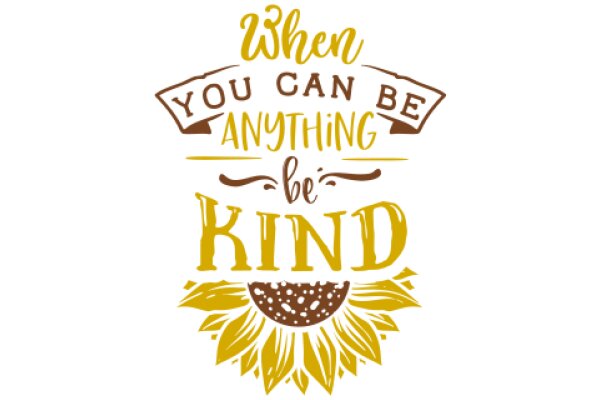 Inspirational Quote: When You Can Be Anything, Be Kind