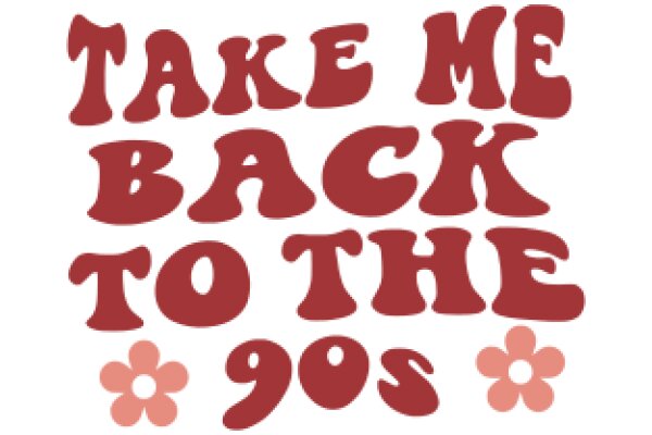 Vintage-Inspired Poster: Take Me Back to the 90s