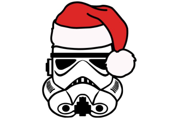 Stylish Holiday Greeting: A Festive Star Wars Character