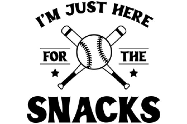 A Playful Invitation to Baseball Fans: 'I'm Just Here for the Snacks'