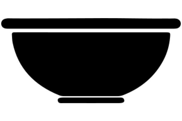 Simplistic Icon of a Bowl