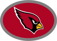 Vibrant Red and Yellow Arizona Cardinals Logo