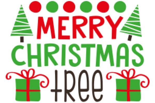 Merry Christmas Tree: A Festive Greeting